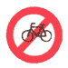 cycle prohibited